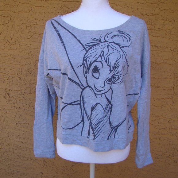 Disney Tops - Disney Tinkerbell Gray Shirt